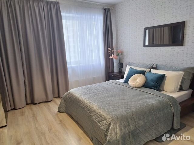 

1-к. квартира, 55 м², 2 кровати