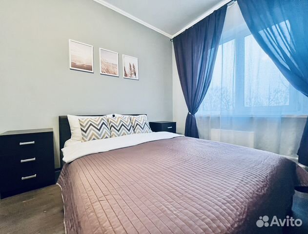 

1-к. квартира, 40 м², 3 кровати