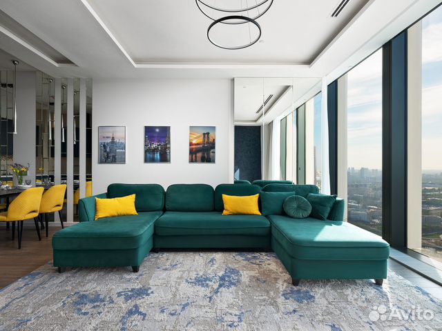 

3-к. квартира, 105 м², 3 кровати