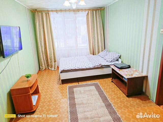 

1-к. квартира, 40 м², 3 кровати