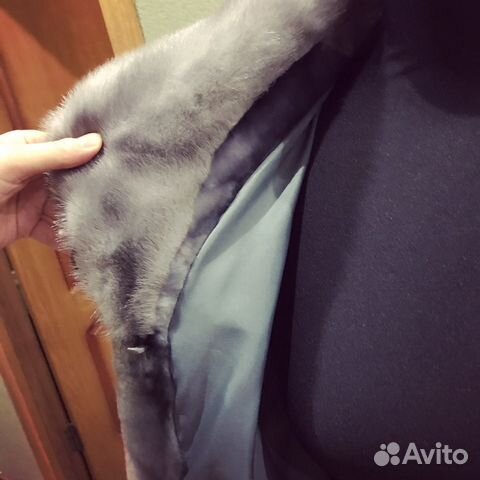 Новая шуба мутон+норка