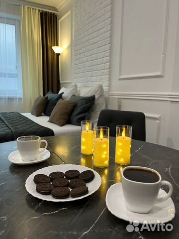 

Квартира-студия, 30 м², 2 кровати