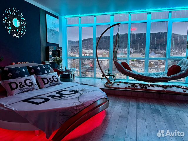 

1-к. квартира, 45 м², 2 кровати
