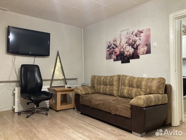 

1-к. квартира, 40 м², 2 кровати