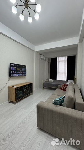 

1-к. квартира, 60 м², 2 кровати