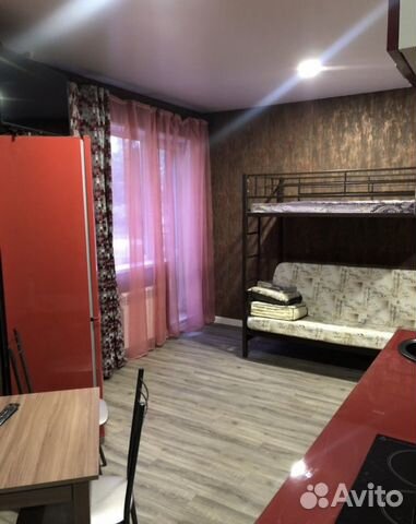 

Квартира-студия, 35 м², 2 кровати