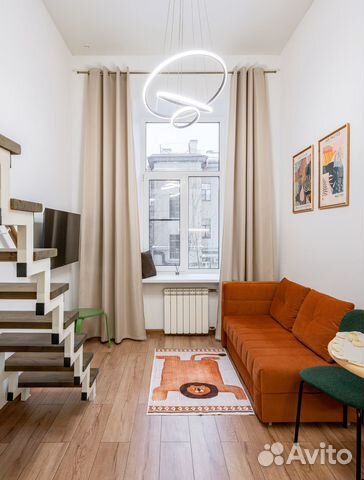 

Квартира-студия, 23 м², 2 кровати