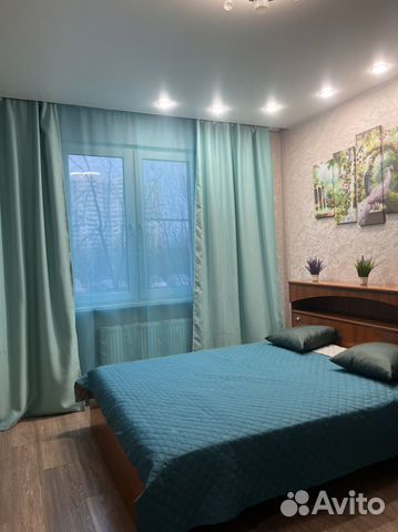 

1-к. квартира, 38 м², 2 кровати