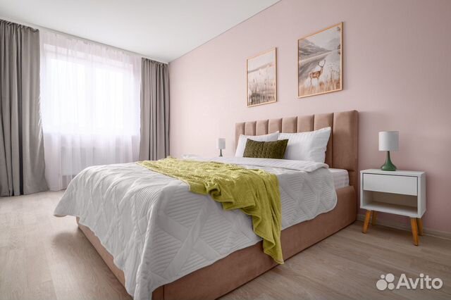 

1-к. квартира, 41 м², 2 кровати