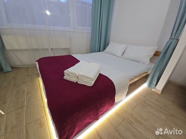 

Квартира-студия, 27 м², 2 кровати