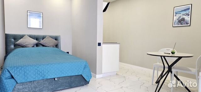 

Квартира-студия, 27 м², 2 кровати