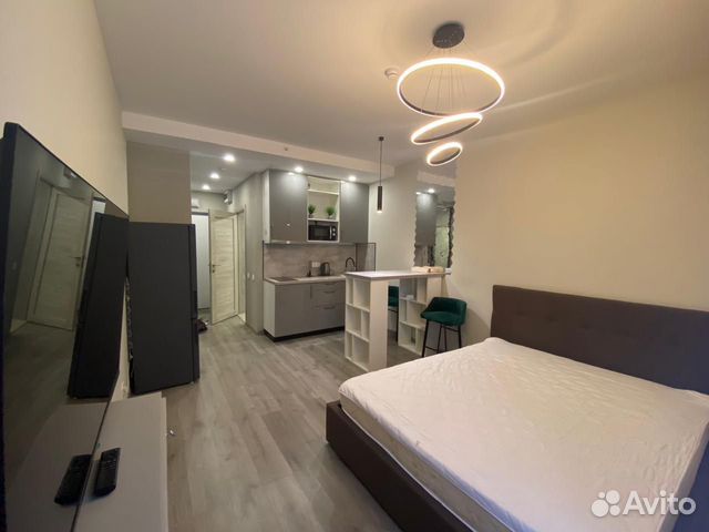 

Квартира-студия, 27 м², 1 кровать