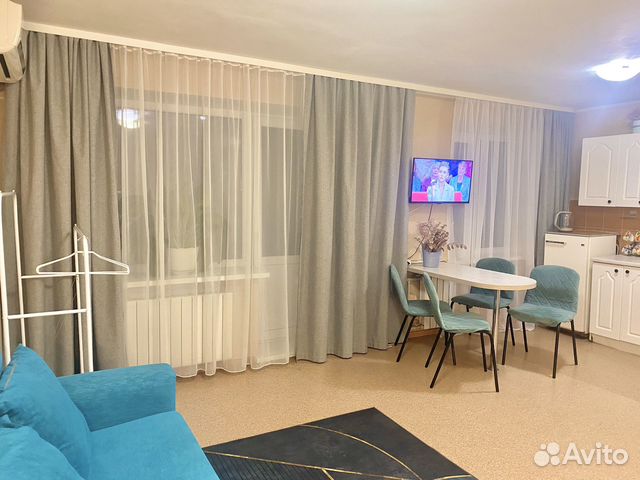 

Квартира-студия, 30 м², 2 кровати