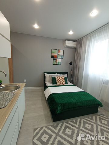 

Квартира-студия, 21 м², 1 кровать
