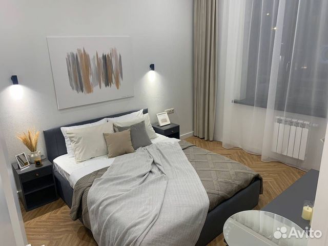 

1-к. квартира, 45 м², 2 кровати