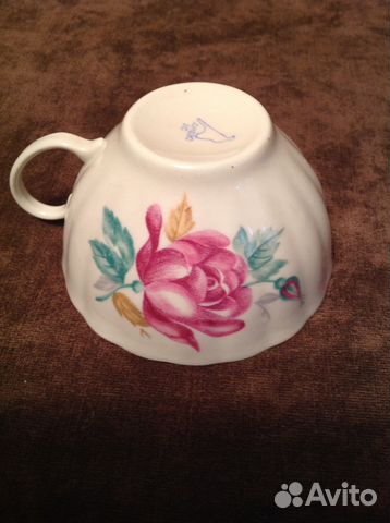 Чашки с блюдцем СССР Дулево