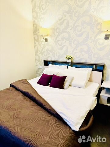 

Квартира-студия, 46,5 м², 2 кровати