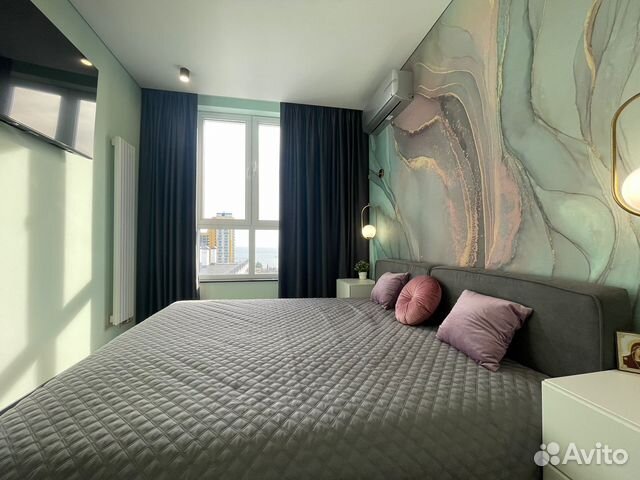 

1-к. квартира, 55 м², 2 кровати