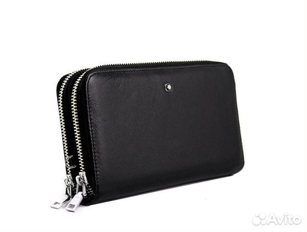 Мужской кожаный клатч Montblanc х 2 мужские сумки Мужской кожаный клатч Montblanc х 2 мужские сумки