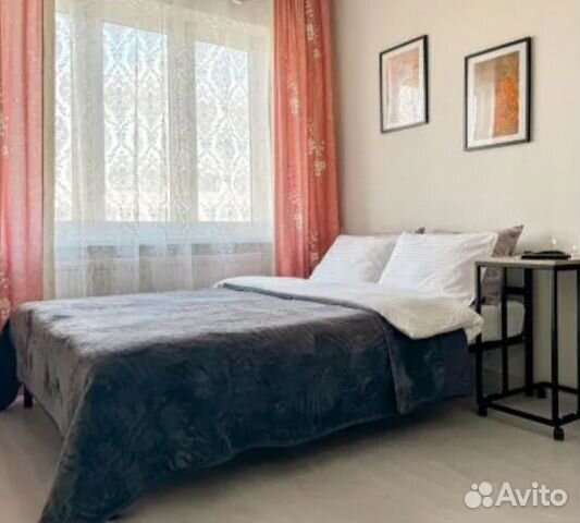 

Квартира-студия, 34 м², 2 кровати