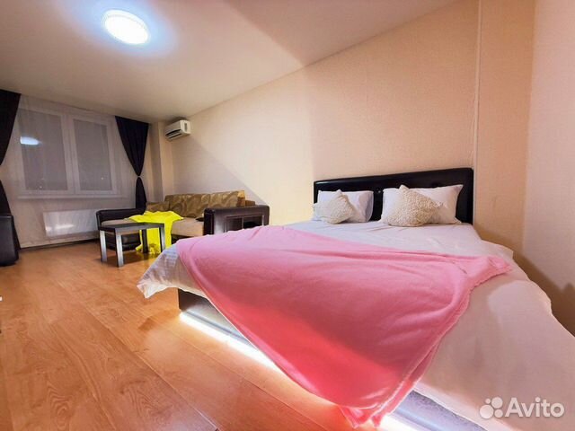 

1-к. квартира, 43 м², 2 кровати