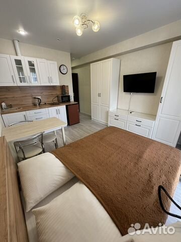 

Квартира-студия, 27 м², 2 кровати
