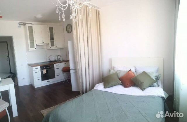 

Квартира-студия, 23 м², 2 кровати