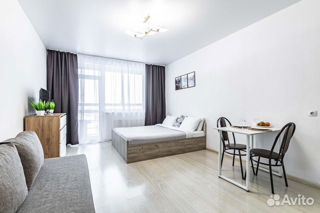 

Квартира-студия, 36 м², 2 кровати