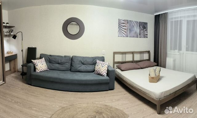 

1-к. квартира, 33 м², 2 кровати