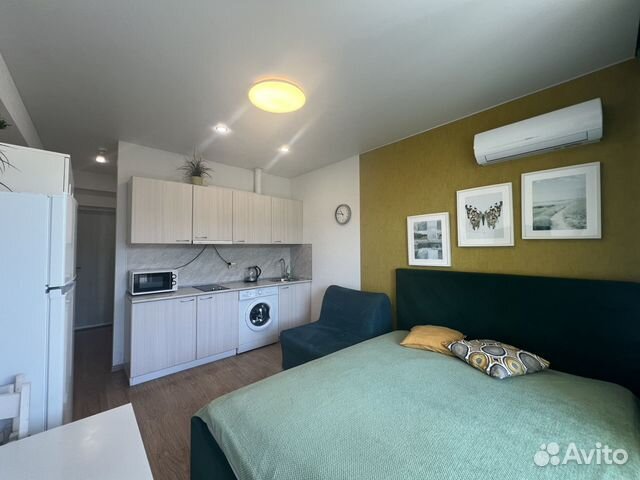 

Квартира-студия, 25 м², 2 кровати