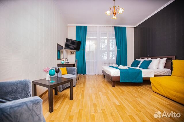 

Квартира-студия в апарт-отеле, 30 м², 2 кровати