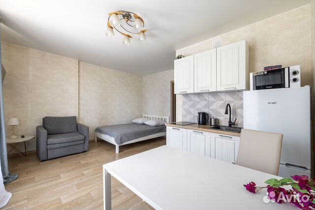 

Квартира-студия, 26 м², 2 кровати