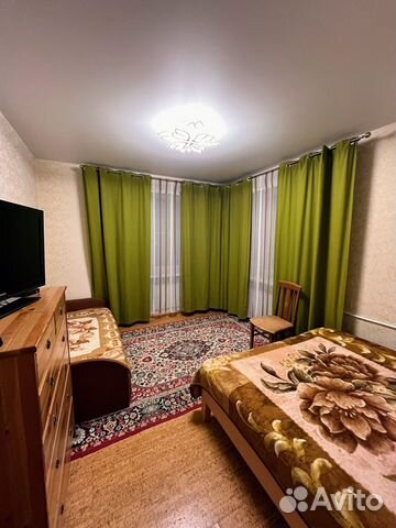 

1-к. квартира, 34 м², 2 кровати