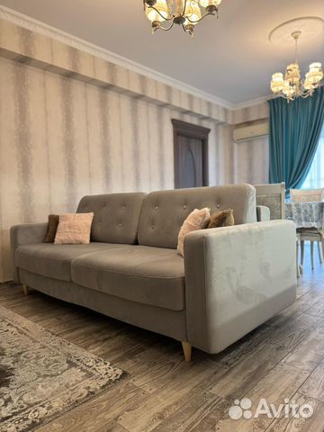 

1-к. квартира, 71,4 м², 2 кровати