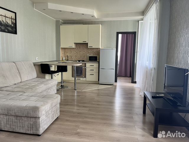 

1-к. квартира, 45 м², 2 кровати
