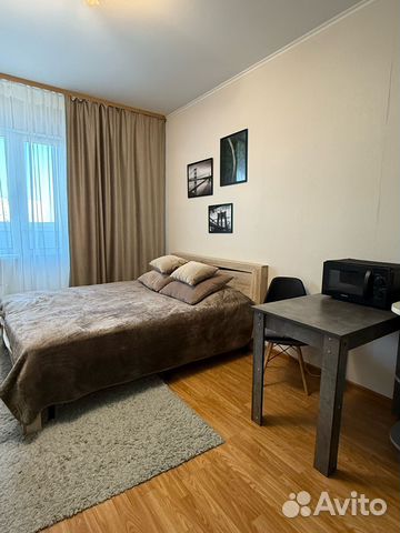 

Квартира-студия, 28 м², 3 кровати