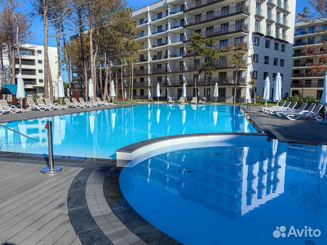 

Квартира-студия, 32 м², 2 кровати