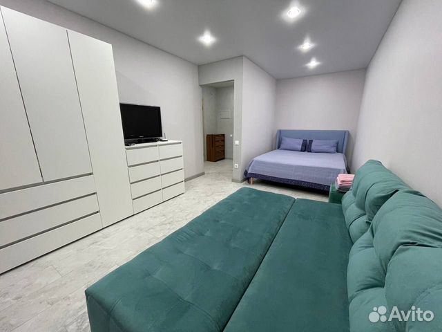 

1-к. квартира, 43 м², 2 кровати