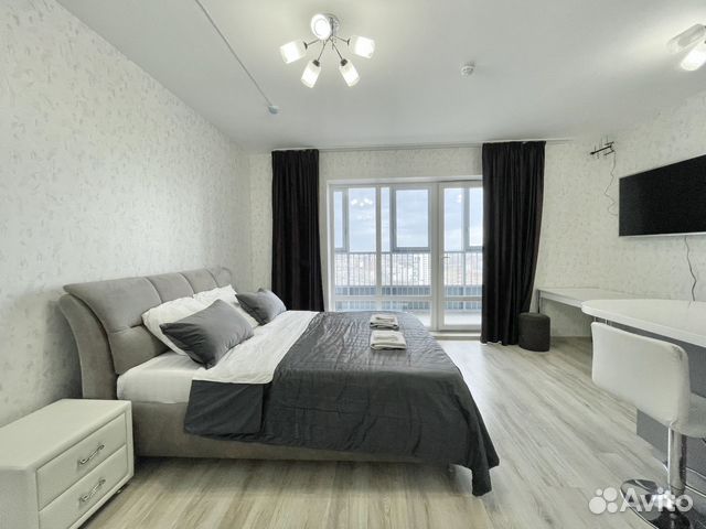 

Квартира-студия, 37 м², 1 кровать