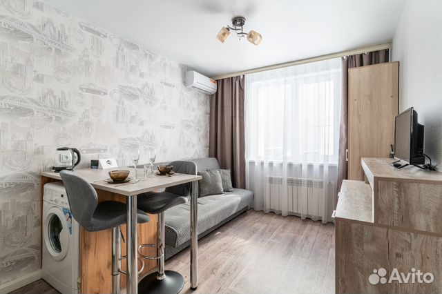 

Квартира-студия, 17 м², 1 кровать