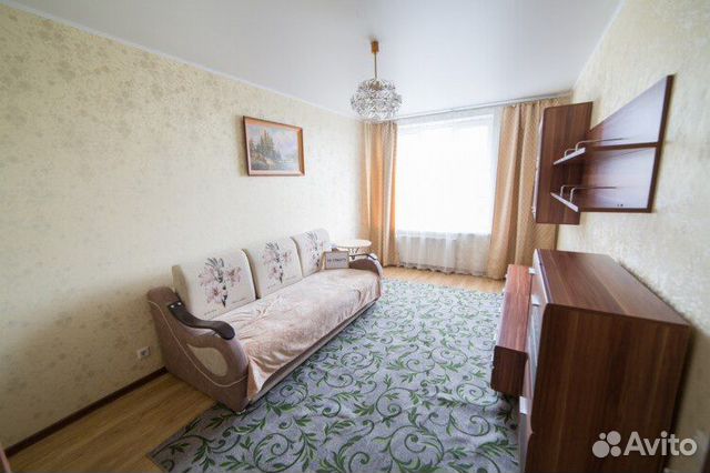 

1-к. квартира, 45 м², 2 кровати
