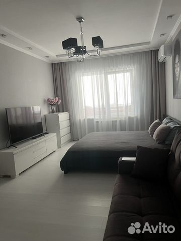 

1-к. квартира, 42 м², 2 кровати
