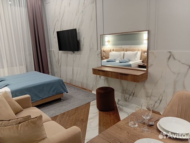 

Квартира-студия, 35 м², 2 кровати