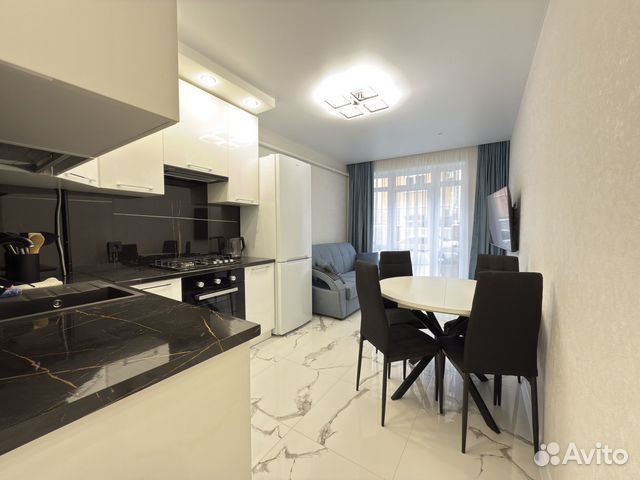 

1-к. квартира, 34 м², 2 кровати