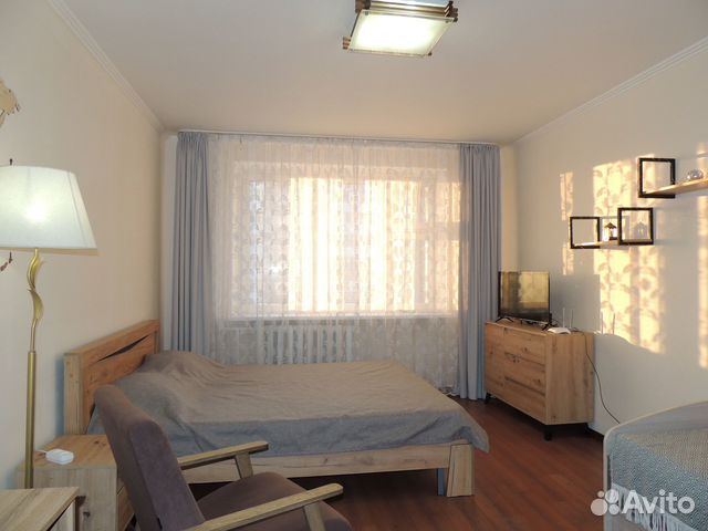 

1-к. квартира, 43 м², 2 кровати