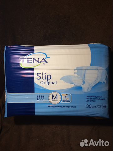 Tena slip original m, 30 шт