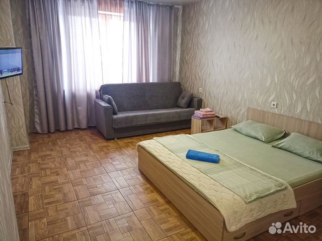 

1-к. квартира, 43 м², 2 кровати