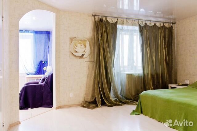 

Квартира-студия, 38 м², 2 кровати