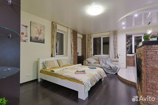 

1-к. квартира, 45 м², 2 кровати