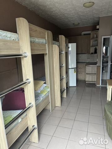 

Квартира-студия, 25 м², 2 кровати